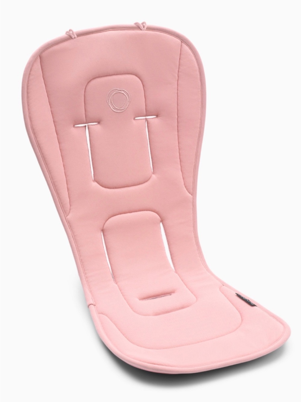 Bugaboo Quilted Pink Stroller/Car Seat Liner with Embroidered Logo